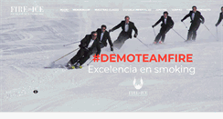 Desktop Screenshot of fireonice.com.ar